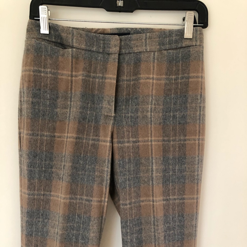 Plaid wool pants French Connection size 0